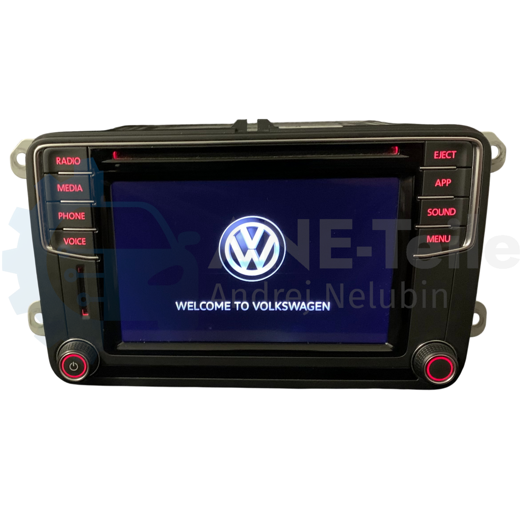 VW Composition Media Volkswagen MIB2 PQ Radio CarPlay Bluetooth mit APP-Taste 5K7 035 200 L