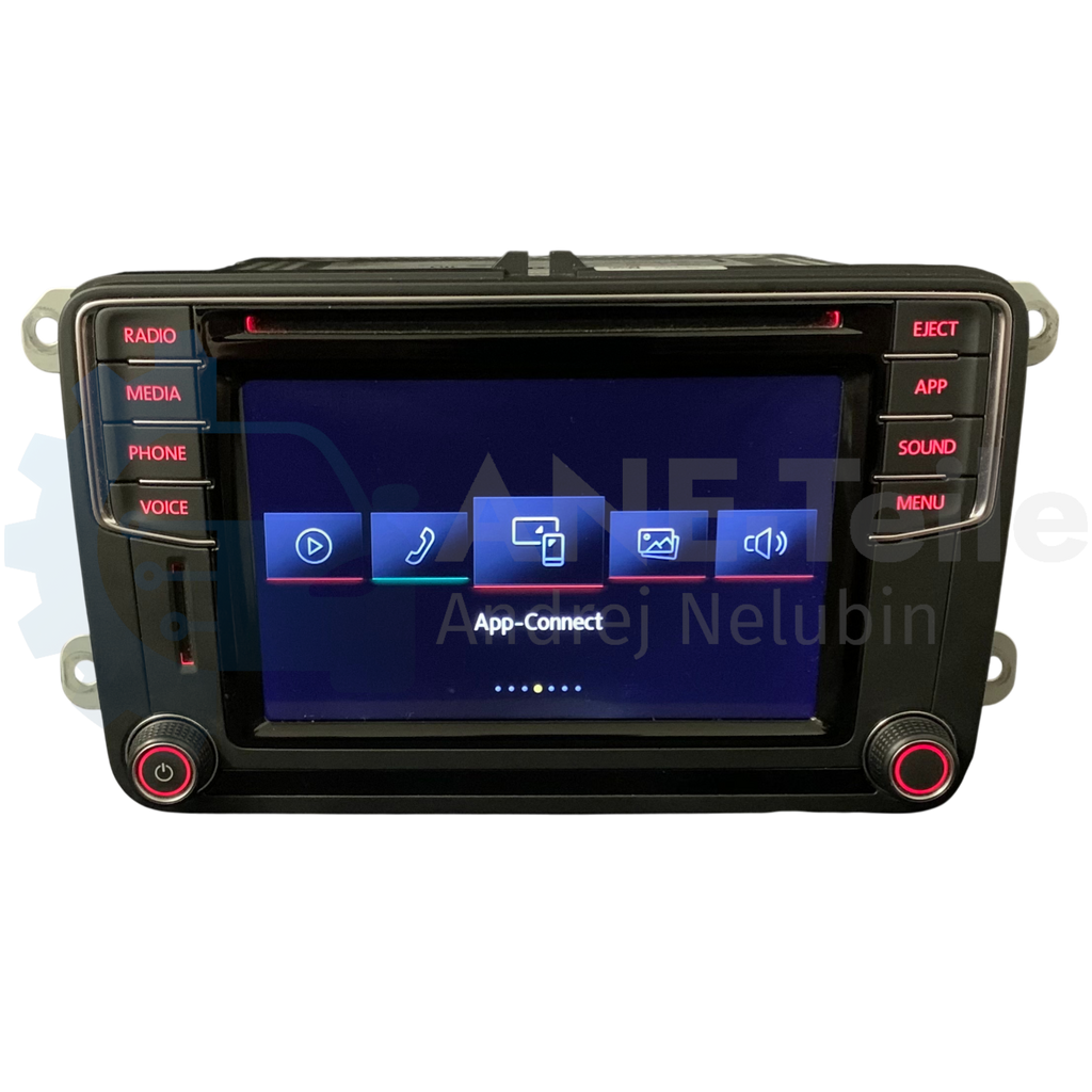 VW Composition Media Volkswagen MIB2 PQ Radio CarPlay Bluetooth mit APP-Taste 5K7 035 200 L