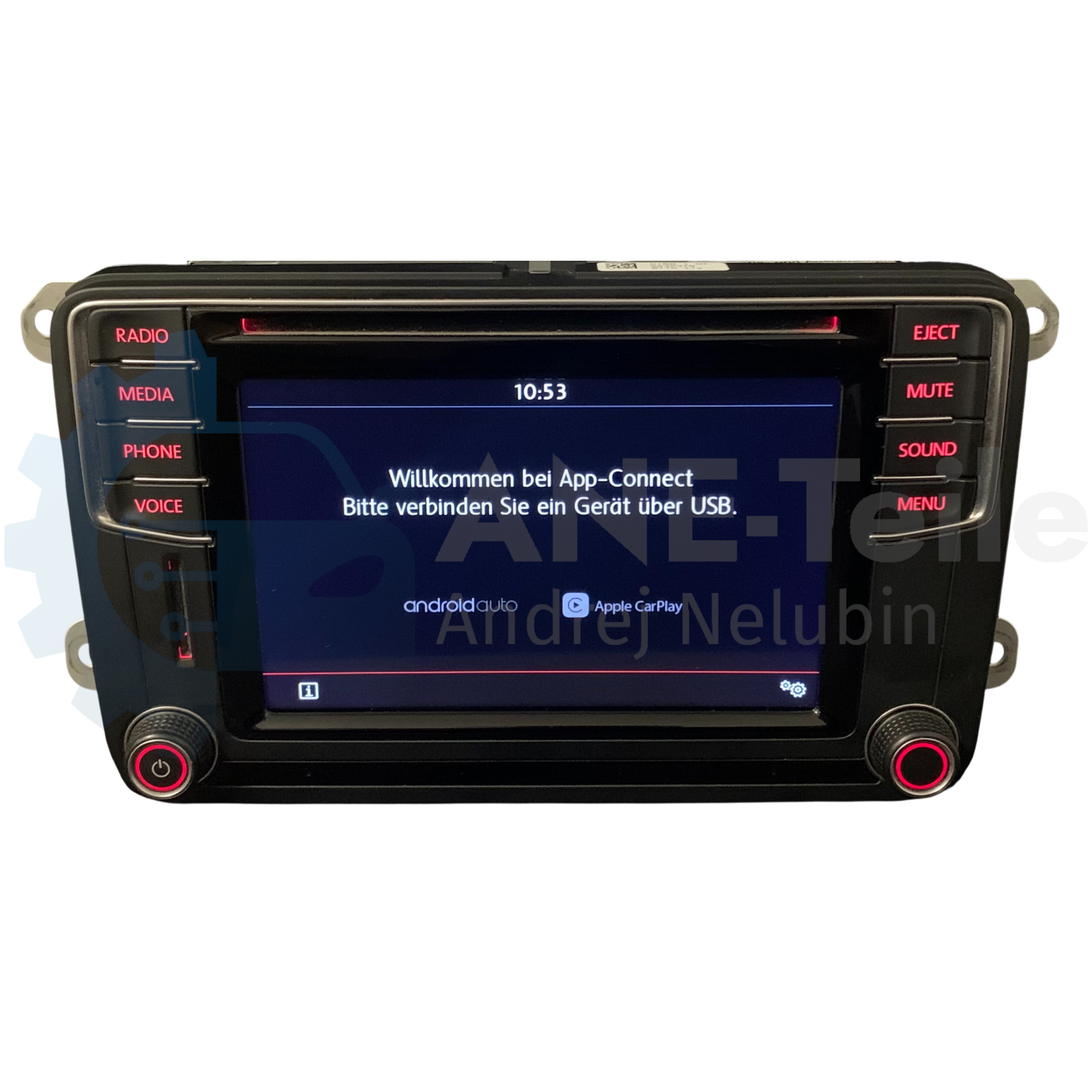 VW Composition Media Volkswagen MIB2 PQ Radio CarPlay Bluetooth mit DAB+ 5K7 035 200 G