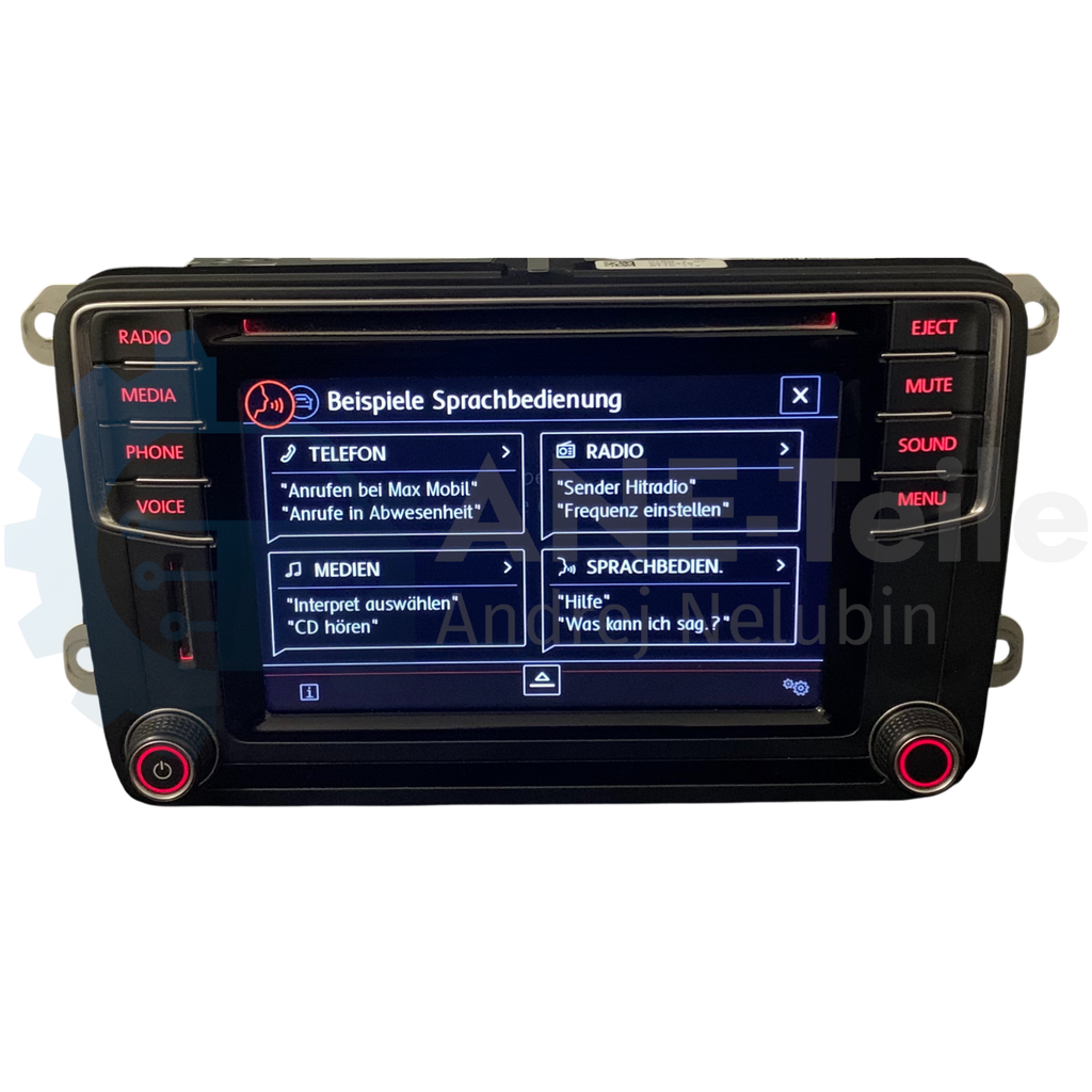 VW Composition Media Volkswagen MIB2 PQ Radio CarPlay Bluetooth mit DAB+ 5K7 035 200 G