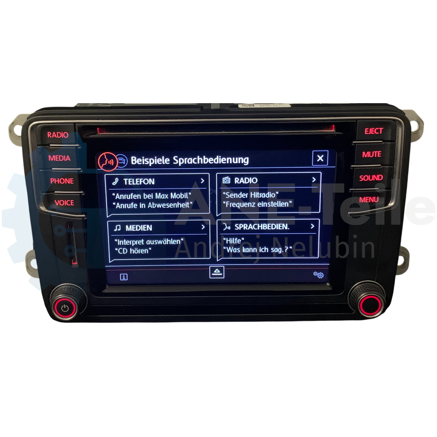 VW Composition Media Volkswagen MIB2 PQ Radio CarPlay Bluetooth mit DAB+ 5K7 035 200 G