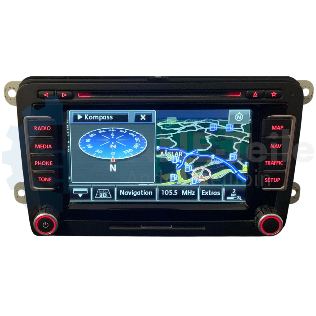 VW RNS 510 Volkswagen Navi Radio V17 Navigation mit CODE 1T0 035 680 H