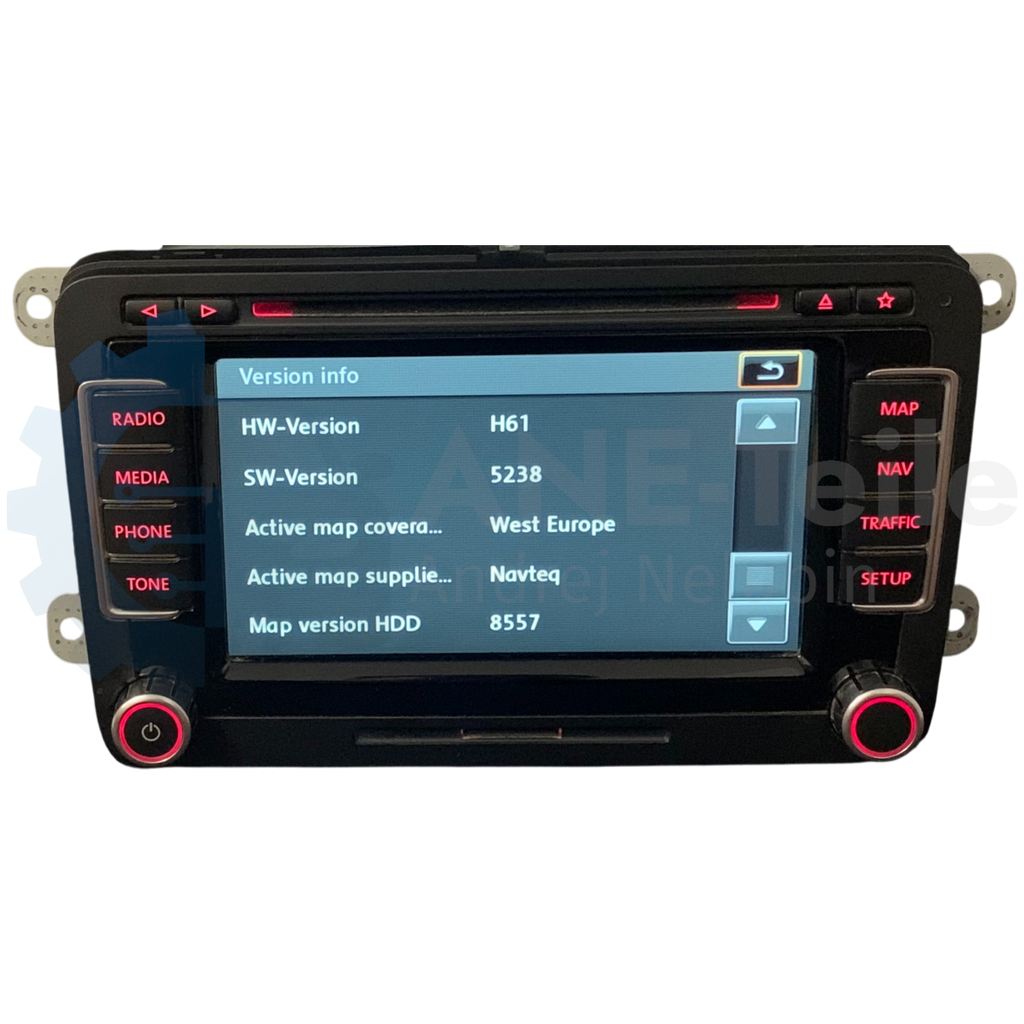 VW RNS 510 Volkswagen Navi Radio V17 Navigation mit CODE 1T0 035 680 H
