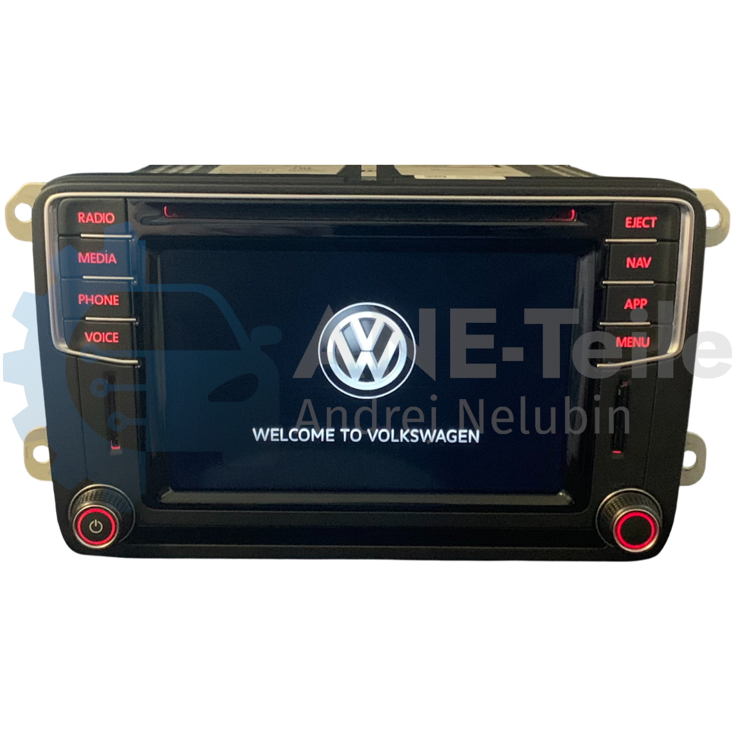VW Discover Media MIB2 PQ mit DAB+ und APP-Taste Navi Radio CarPlay V22 2026 5C0 035 680 G