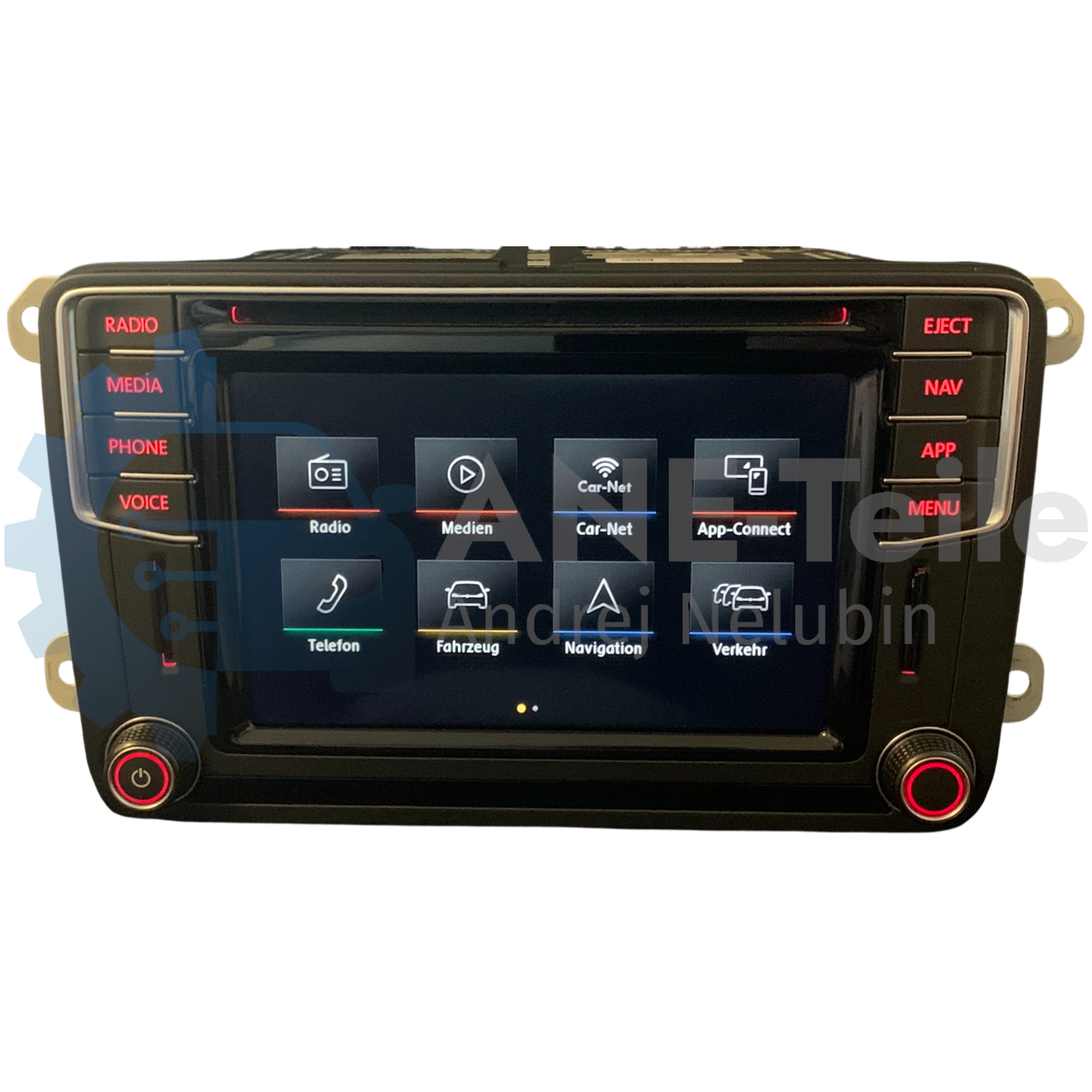 VW Discover Media MIB2 PQ mit DAB+ und APP-Taste Navi Radio CarPlay V22 2026 5C0 035 680 G