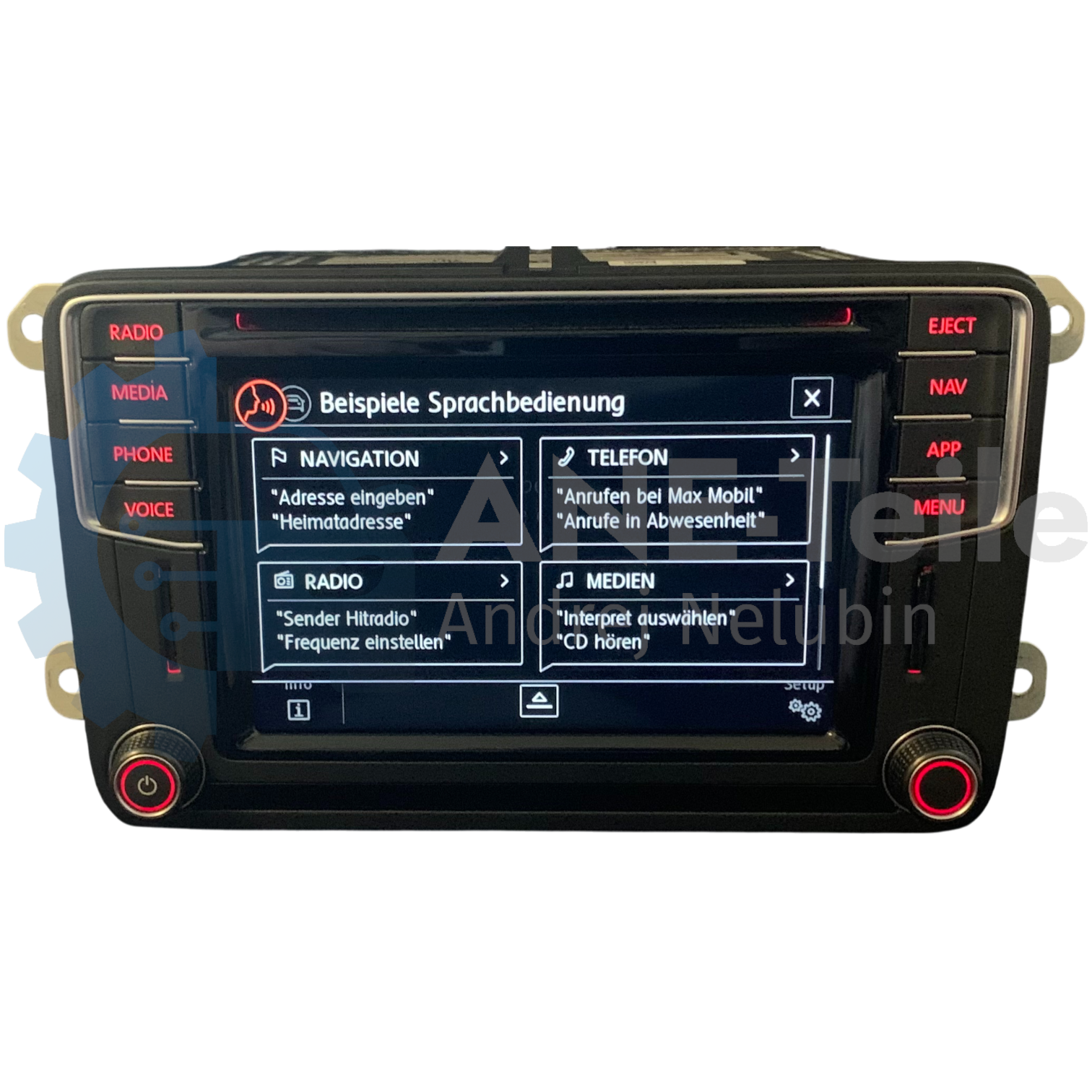 VW Discover Media Volkswagen MIB2 PQ Navi Radio CarPlay APP Navigation V22 2026 5C0 035 680 F