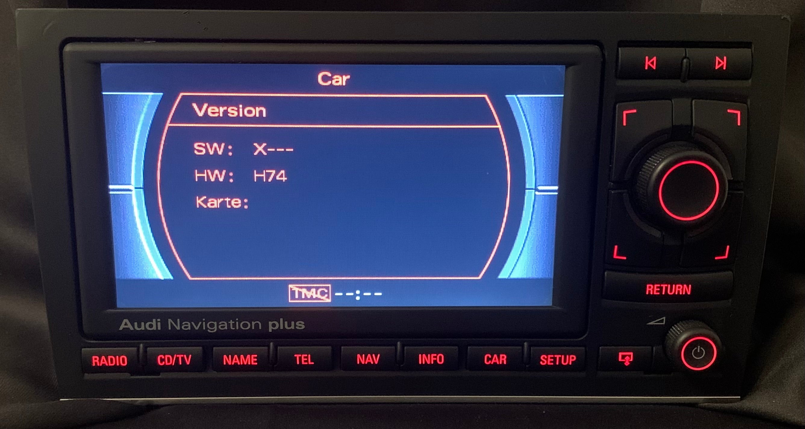 AUDI RNS-E 192 Navigation plus MMI Navi Radio mit CODE 8E0 035 192 Q