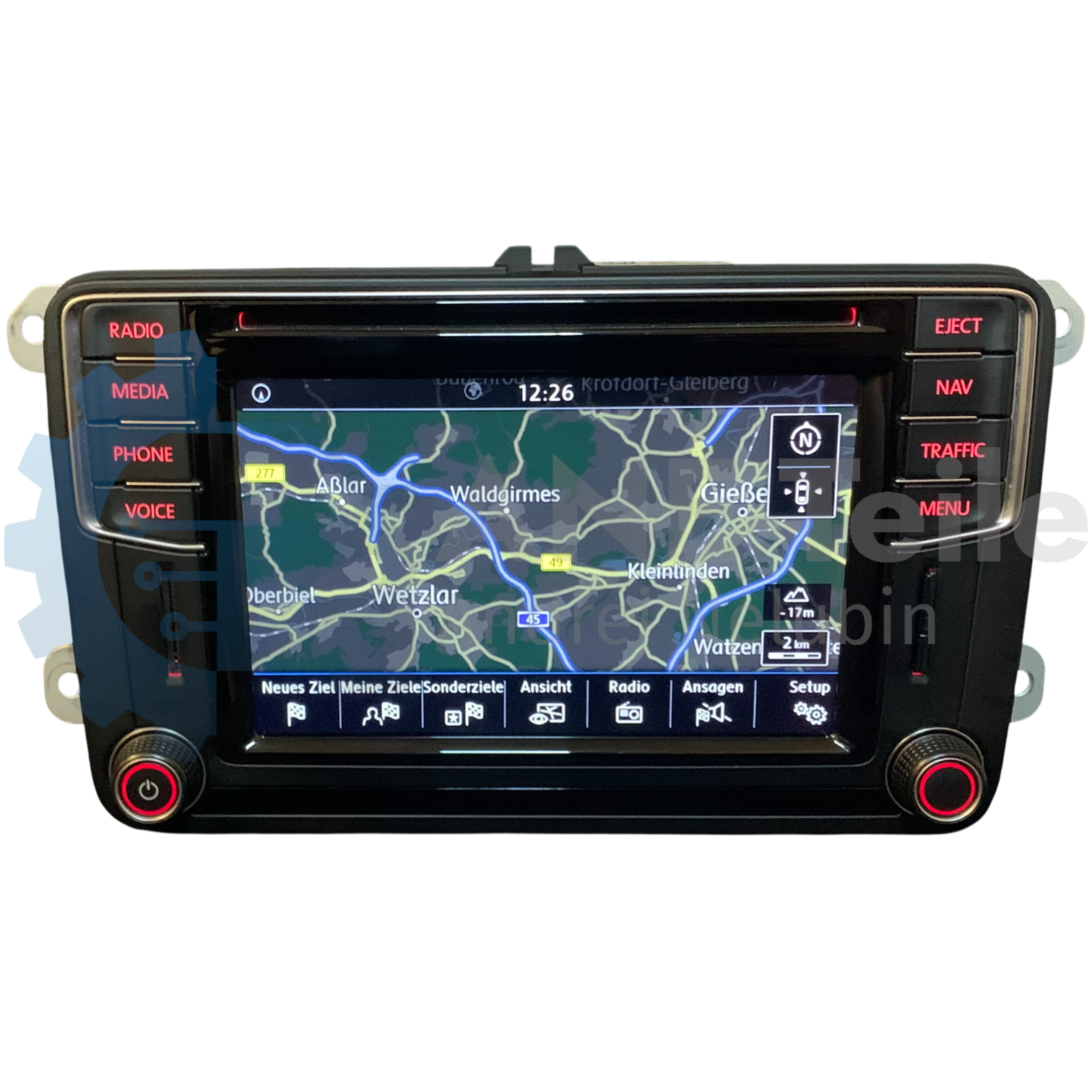 VW Discover Media Volkswagen MIB2 PQ Navi Radio CarPlay APP Navigation V23 2027 5C0 035 680 B