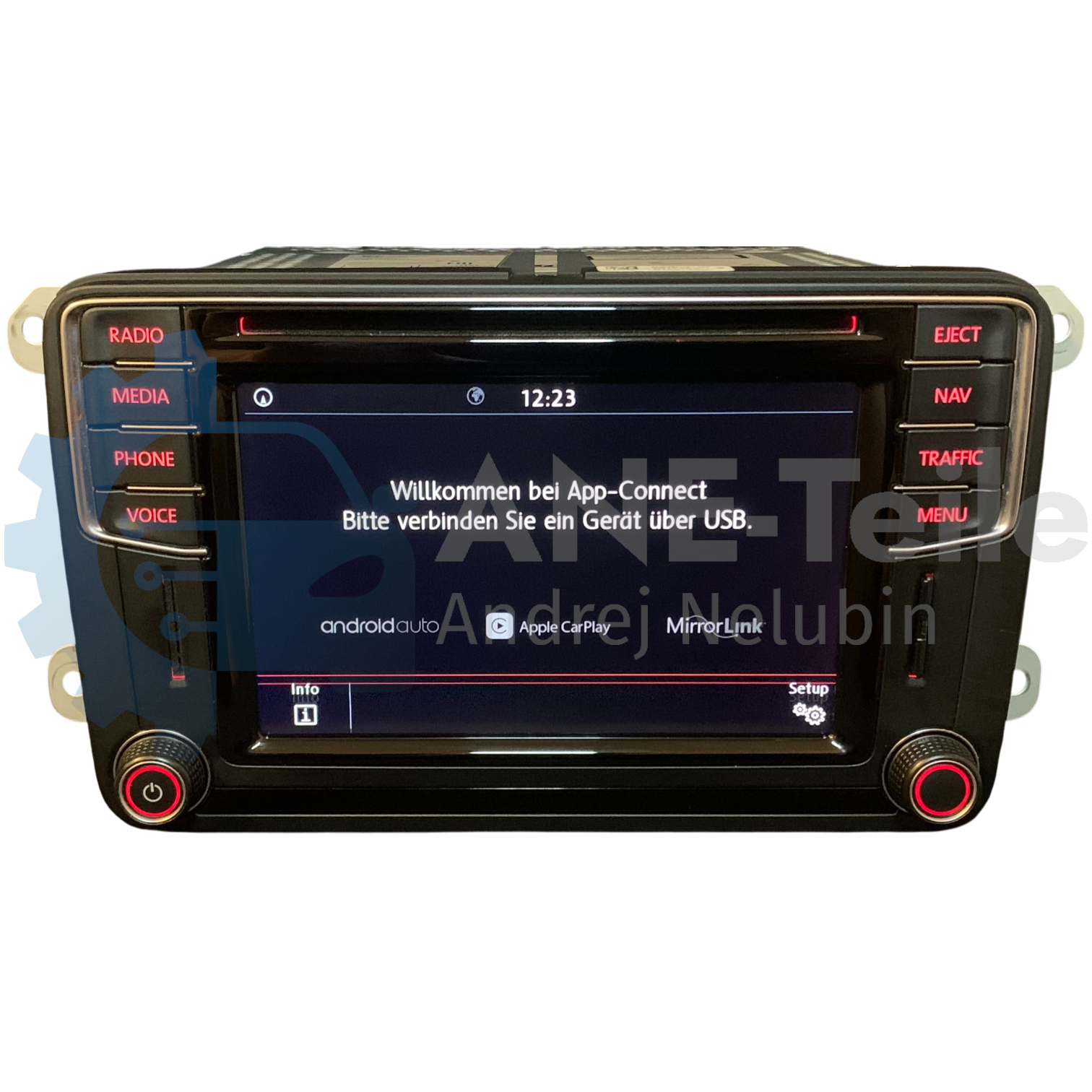 VW Discover Media Volkswagen MIB2 PQ Navi Radio CarPlay APP Navigation V23 2027 5C0 035 680 B