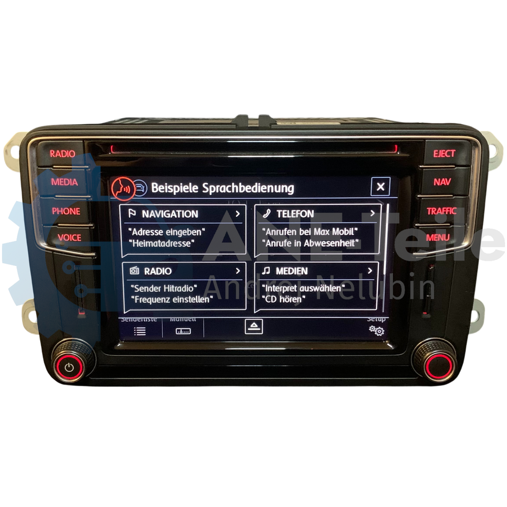 VW Discover Media Volkswagen MIB2 PQ Navi Radio CarPlay APP Navigation V23 2027 5C0 035 680 B