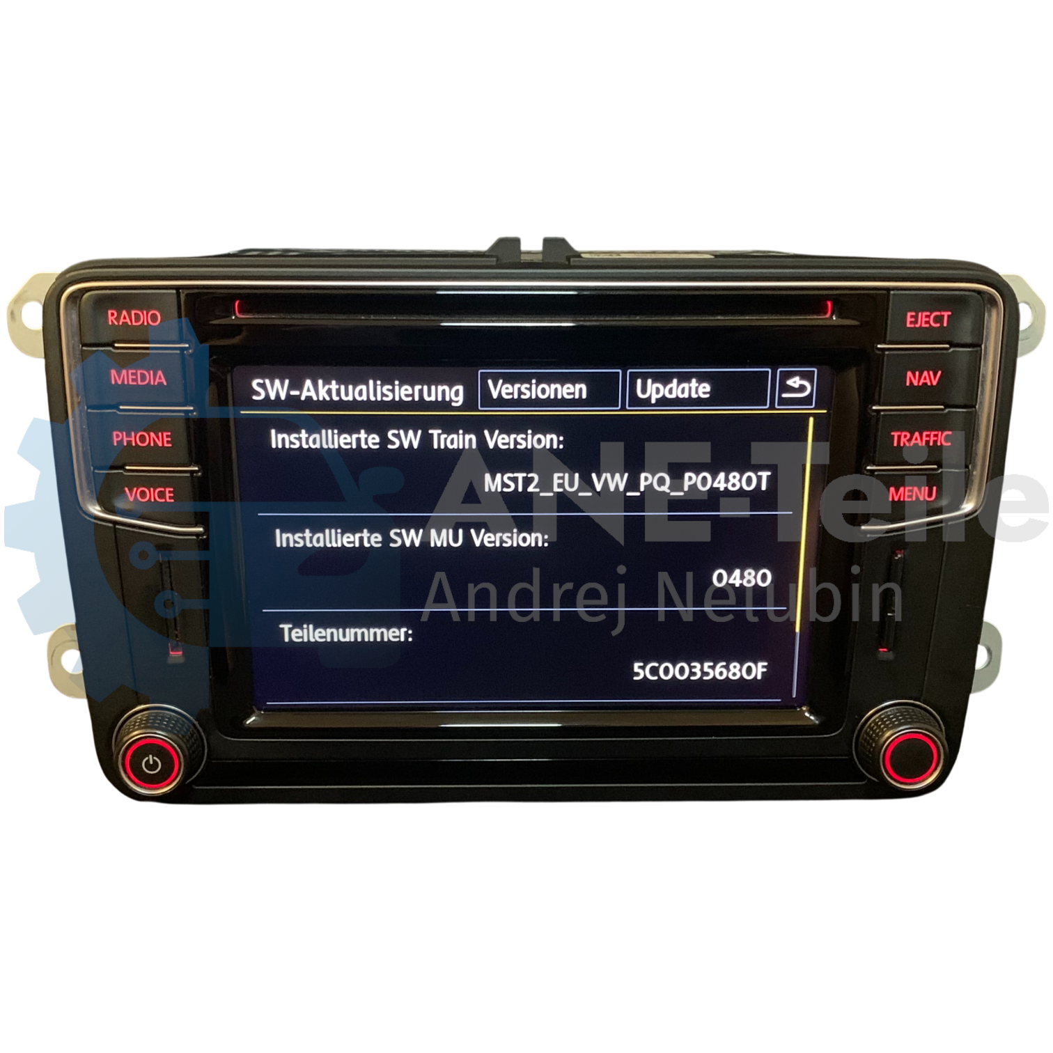 VW Discover Media Volkswagen MIB2 PQ APP Update Navi Radio CarPlay V22 2026 5C0 035 680 D