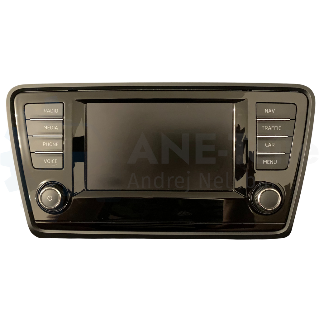SKODA Media Display Monitor Bedieneinheit Touchscreen Bildschirm MIB2 Navi Radio 5E0 919 605 J