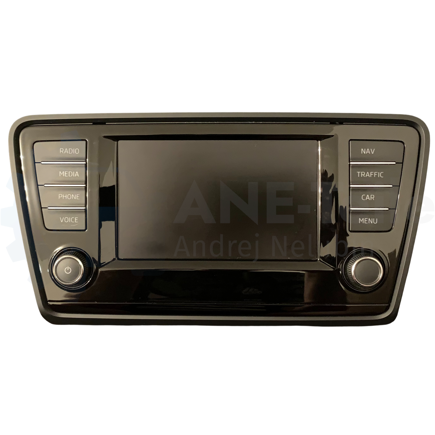 SKODA Media Display Monitor Bedieneinheit Touchscreen Bildschirm MIB2 Navi Radio 5E0 919 605 J