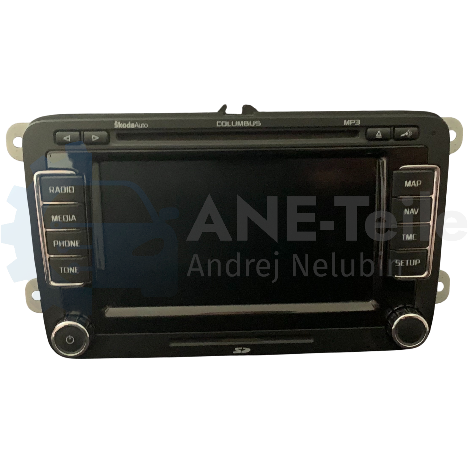 SKODA RNS 510 Columbus Navi Radio V17 Navigation Update mit CODE 3T0 035 680 C