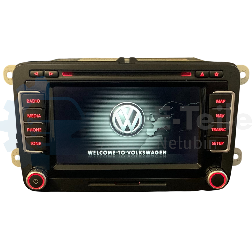 VW RNS 510 Volkswagen Navi Radio V17 Navigation mit CODE 3C8 035 680 C