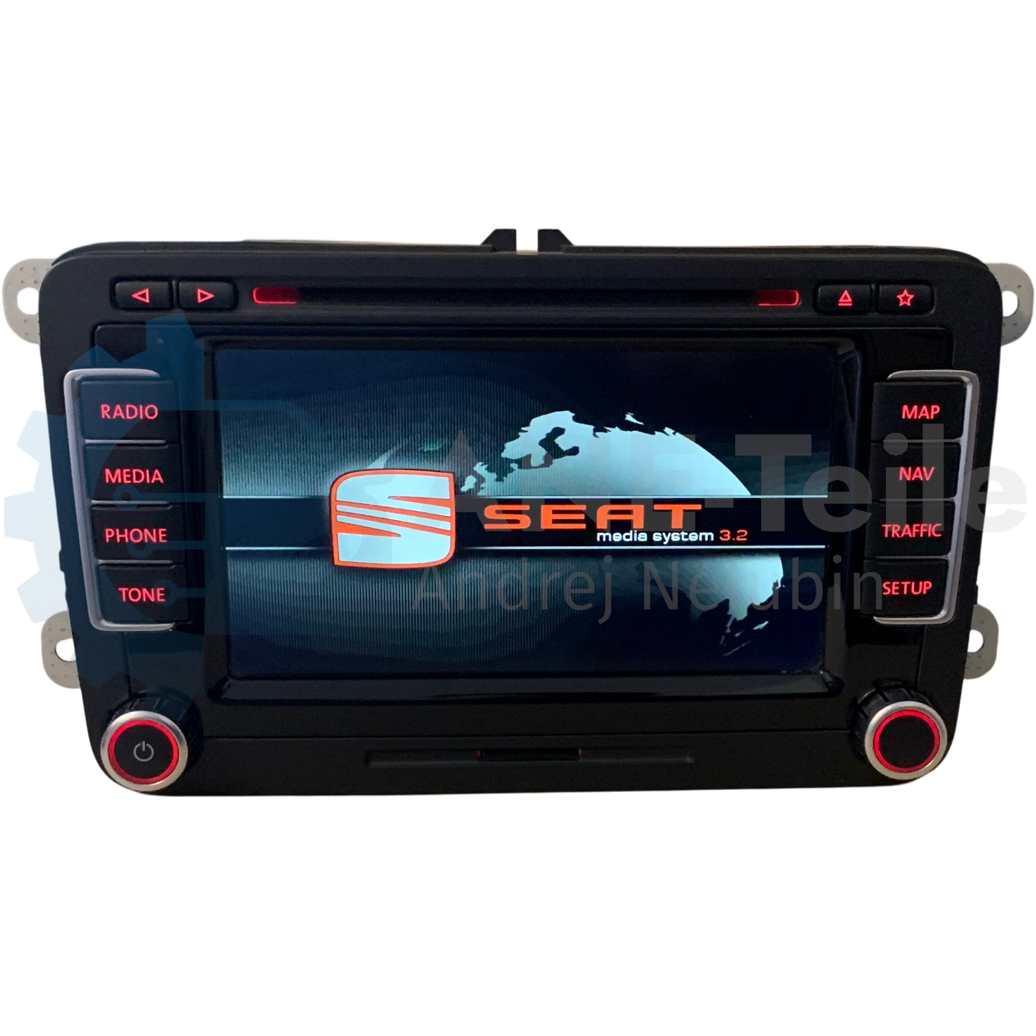 SEAT Media System 3.2 RNS 510 mit DAB+ Alhambra 7N Navi Radio Update V17 Navigation mit CODE 7N5 035 686 A
