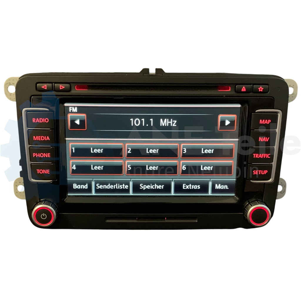 VW RNS 510 Volkswagen Navi Radio V17 Navigation mit CODE 1T0 035 680 C