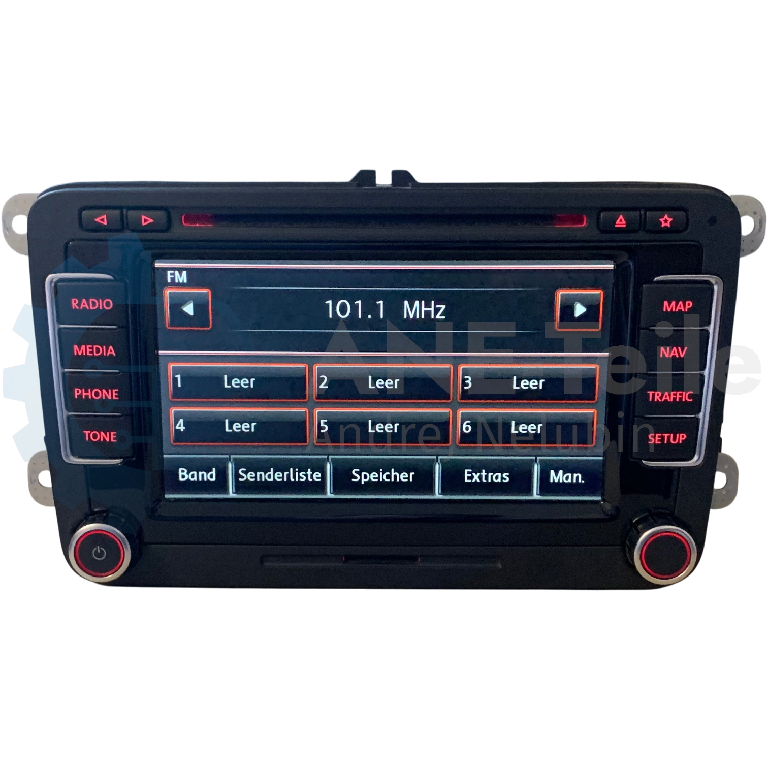 VW RNS 510 Volkswagen Navi Radio V17 Navigation mit CODE 3C8 035 680 C
