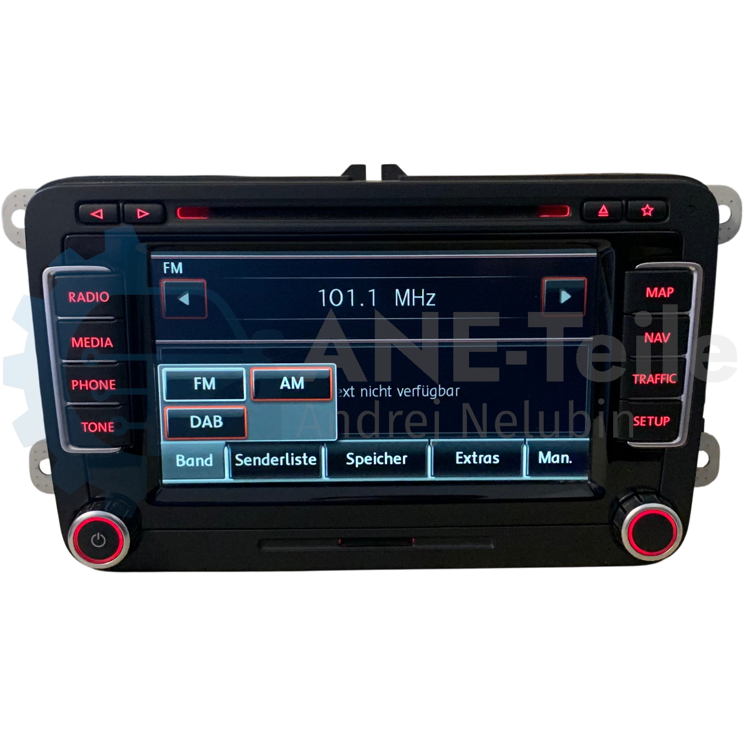 SEAT Media System 3.2 RNS 510 mit DAB+ Alhambra 7N Navi Radio Update V17 Navigation mit CODE 7N5 035 686 A