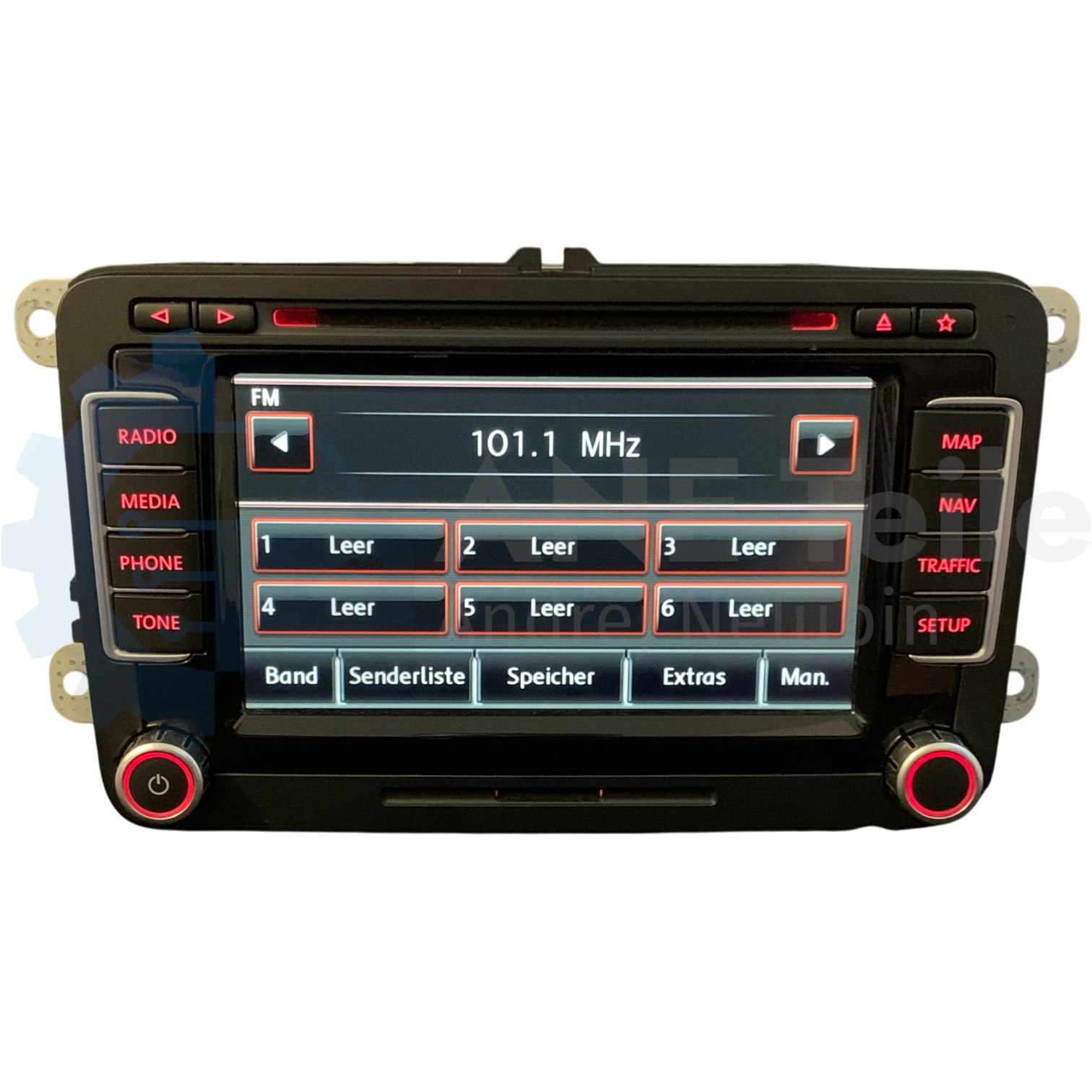 VW RNS 510 Volkswagen Navi Radio T5.2 Update V17 Navigation mit CODE 7F0 035 680 D