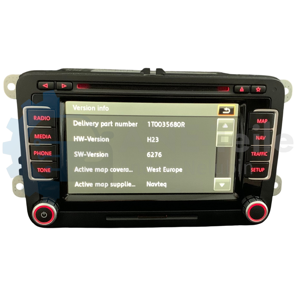 VW RNS 510 Volkswagen Navi Radio V17 Navigation mit CODE 1T0 035 680 R
