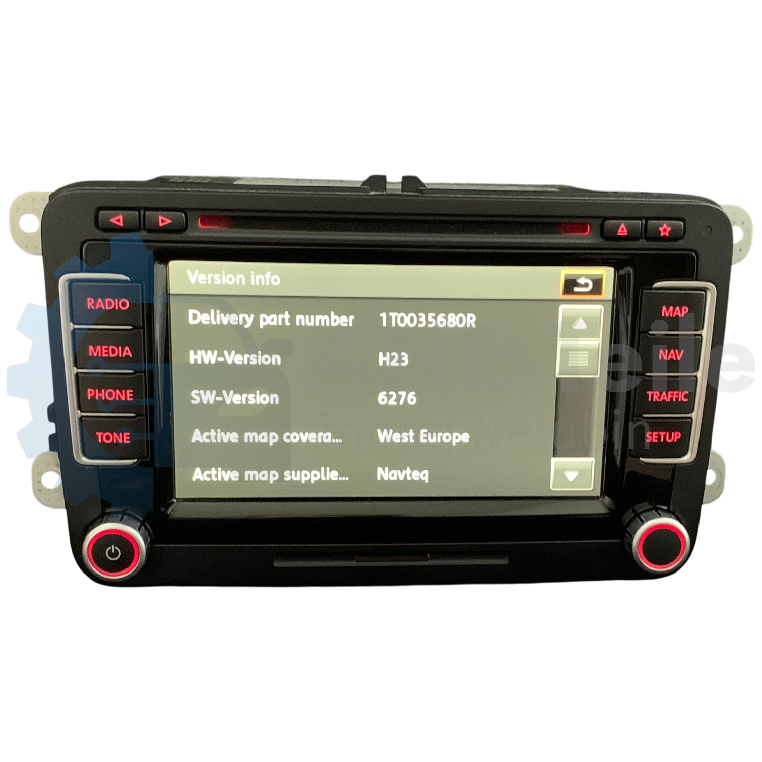 VW RNS 510 Volkswagen Navi Radio V17 Navigation mit CODE 1T0 035 680 R
