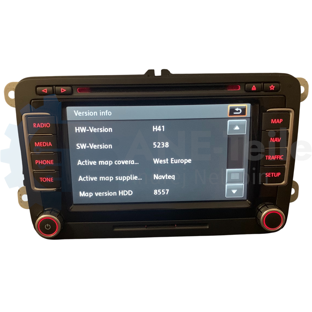 VW RNS 510 Volkswagen Navi Radio V17 Navigation mit CODE 1T0 035 680 C
