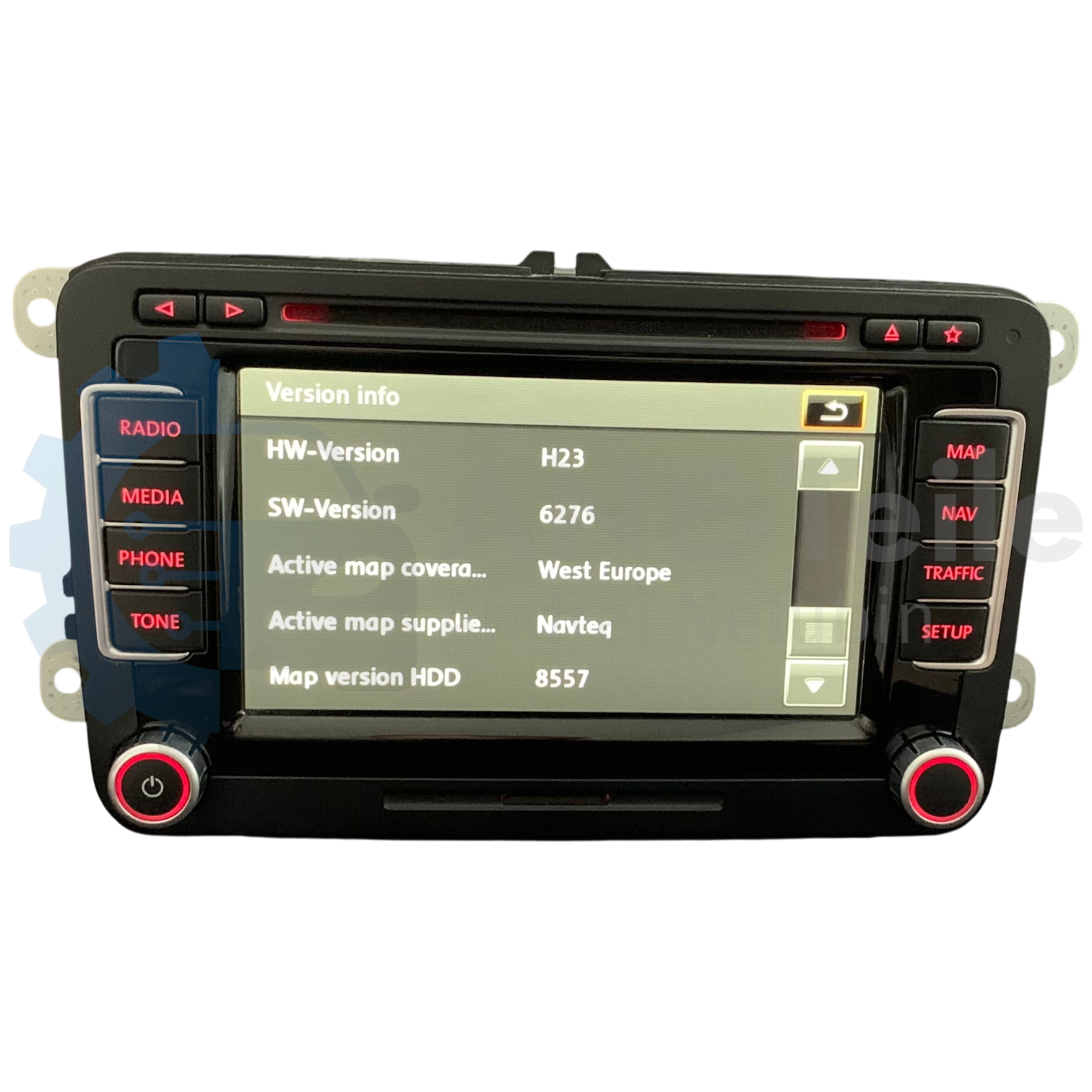VW RNS 510 Volkswagen Navi Radio V17 Navigation mit CODE 1T0 035 680 R