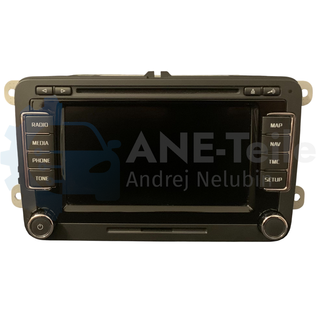 SKODA RNS 510 Columbus mit DAB+ Navi Radio V17 Navigation mit CODE 3T0 035 686 H