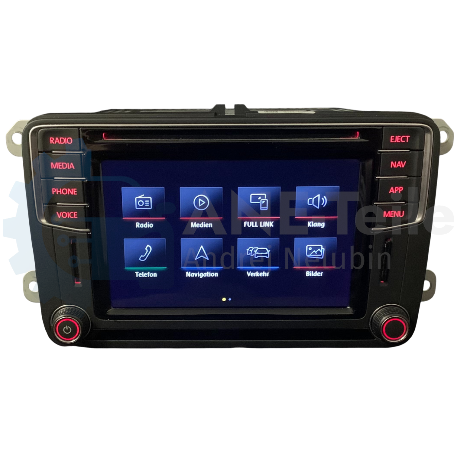 SEAT Discover Media MIB2 PQ mit DAB+ und APP-Taste Navi Radio CarPlay V22 2026 7N5 035 680 E