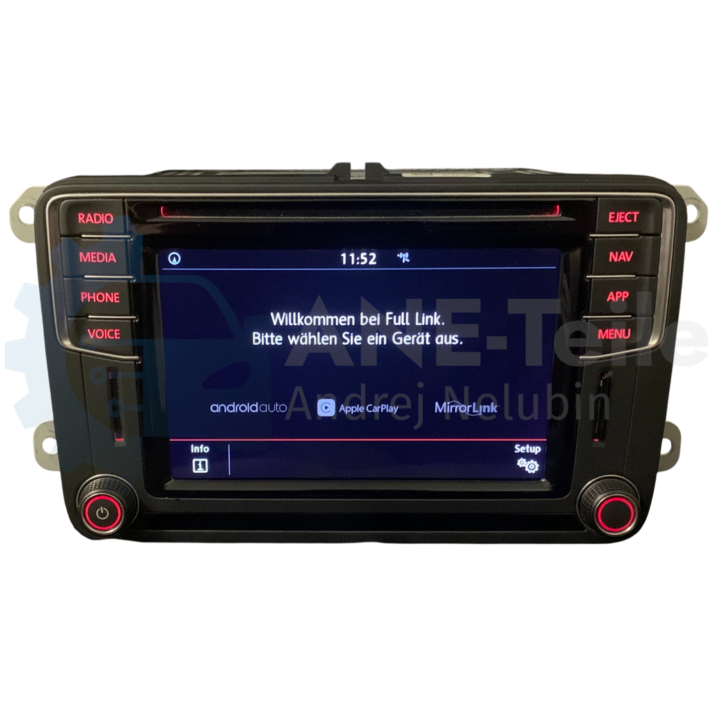 SEAT Discover Media MIB2 PQ mit DAB+ und APP-Taste Navi Radio CarPlay V22 2026 7N5 035 680 E