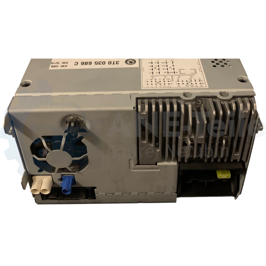 SKODA RNS 510 Columbus mit DAB+ Navi Radio V17 Navigation mit CODE 3T0 035 686 C