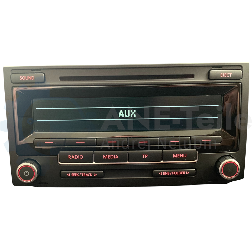 VW RCD 310 mit DAB+ BOSCH Volkswagen Radio LOW EU T5.2 mit CODE 7H0 035 186 D