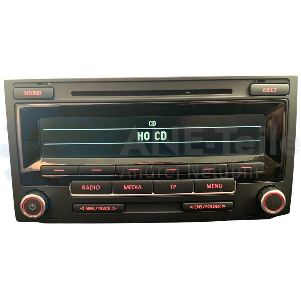VW RCD 310 mit DAB+ BOSCH Volkswagen Radio LOW EU T5.2 mit CODE 7H0 035 186 D