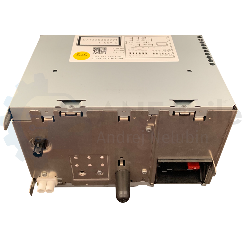 VW RCD 310 mit DAB+ BOSCH Volkswagen Radio LOW EU T5.2 mit CODE 7H0 035 186 D