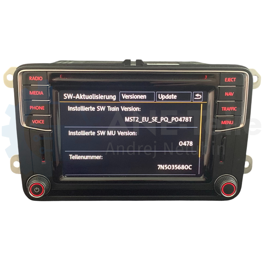 SEAT Discover Media MIB2 PQ mit DAB+ Navi Radio Navigation CarPlay V22 2026 7N5 035 680 C
