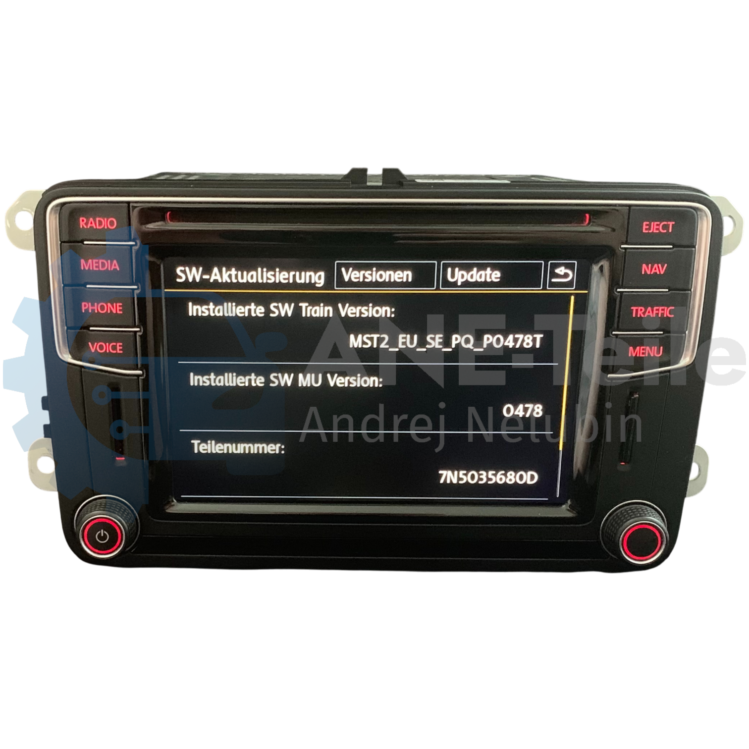 SEAT Discover Media MIB2 PQ Navi Radio Navigation CarPlay V22 2026 7N5 035 680 D