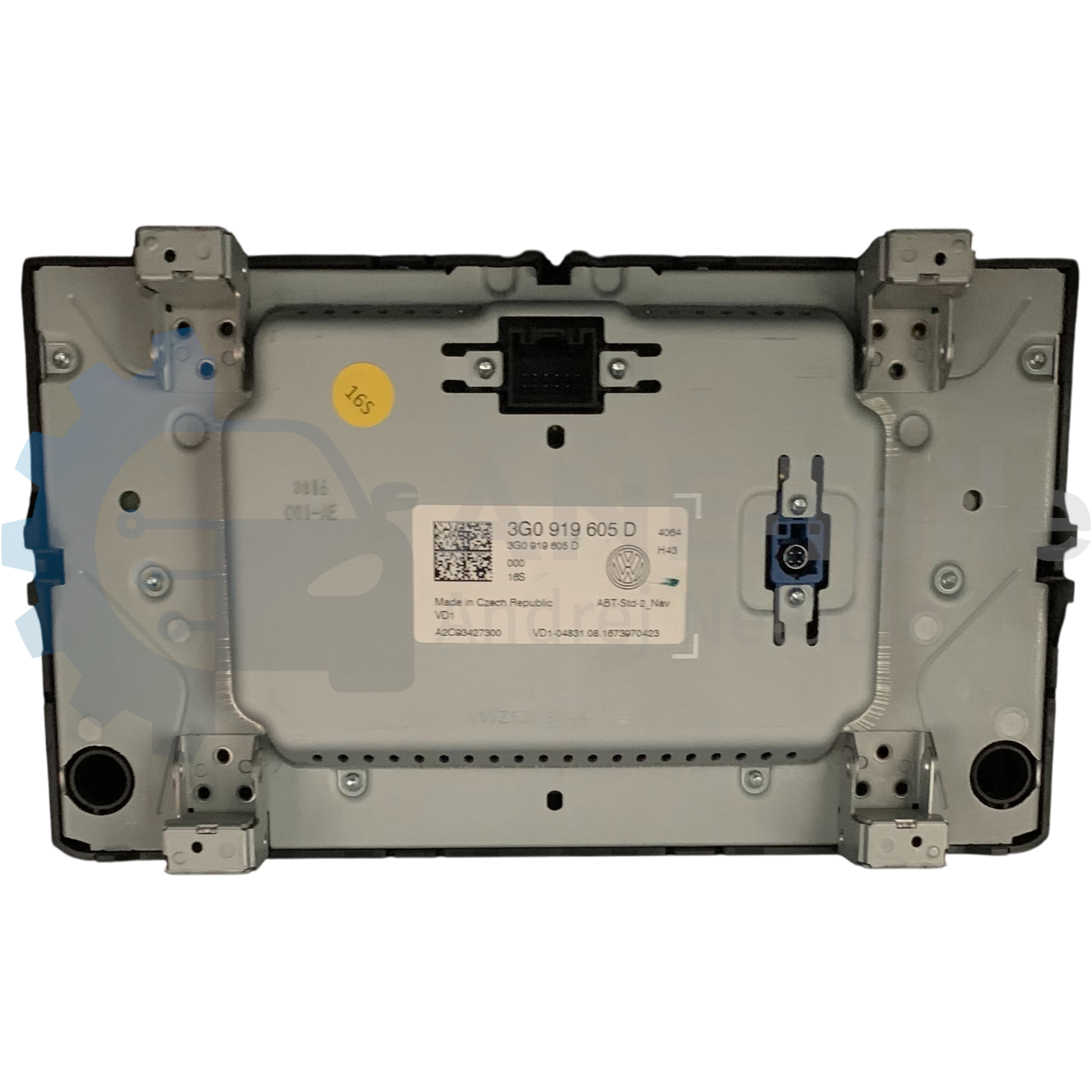 VW Media Display Monitor Bedieneinheit Touchscreen Bildschirm MIB2 ZR Navi Radio 3G0 919 605 D