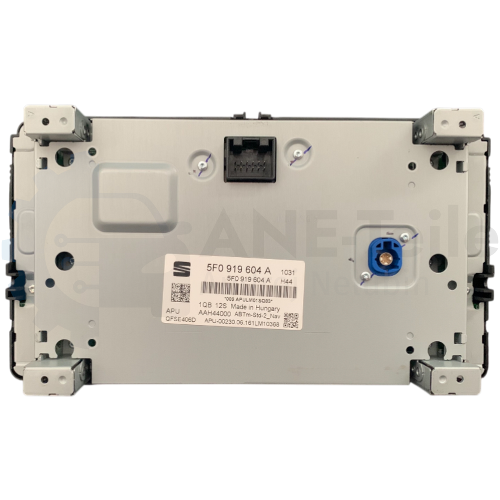 SEAT Media Display Monitor Bedieneinheit Bildschirm MIB2 ZR Navi Radio 5F Leon 5F0 919 604 A