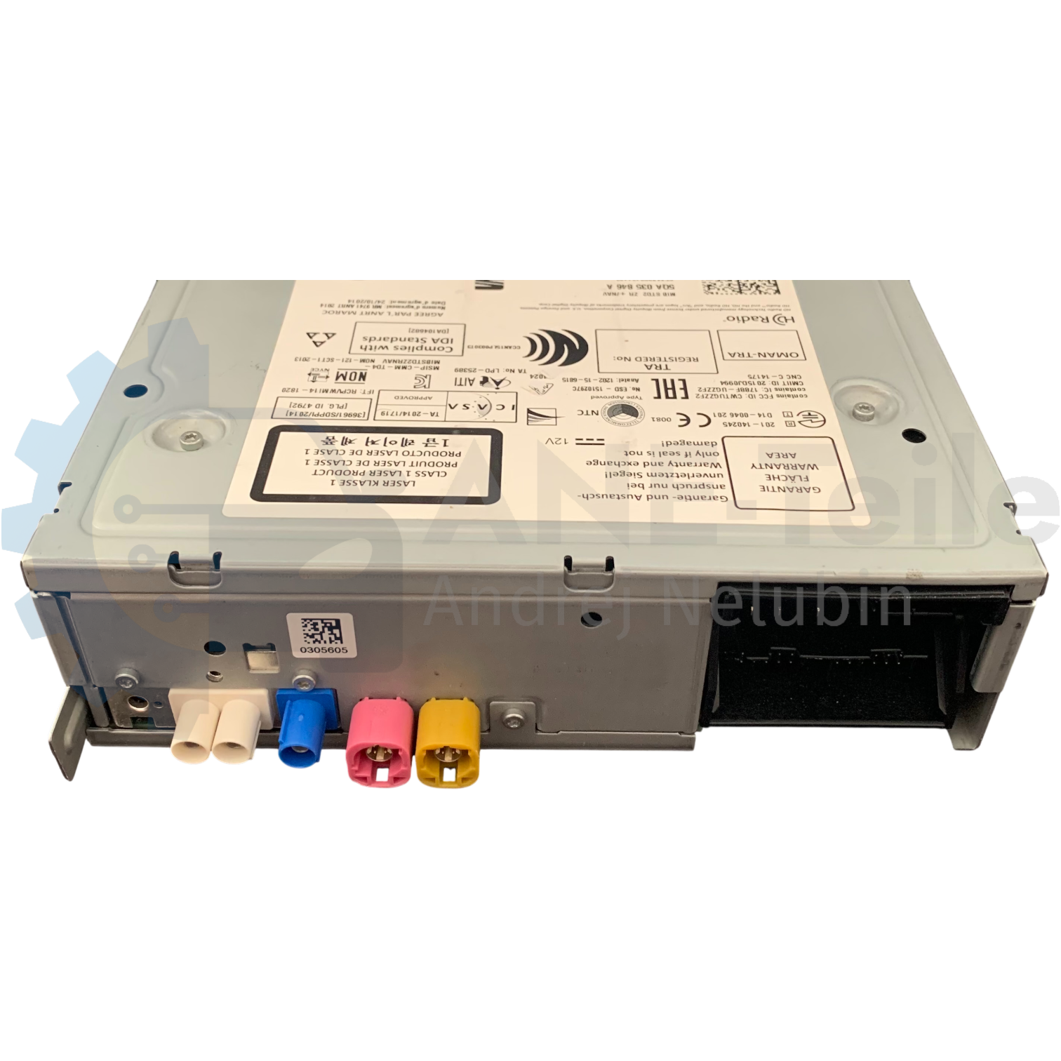 SEAT EASYCONNECT Discover Media MIB2 ZR Navi V22 Radio CarPlay Bluetooth 5F Leon 5QA 035 846 A