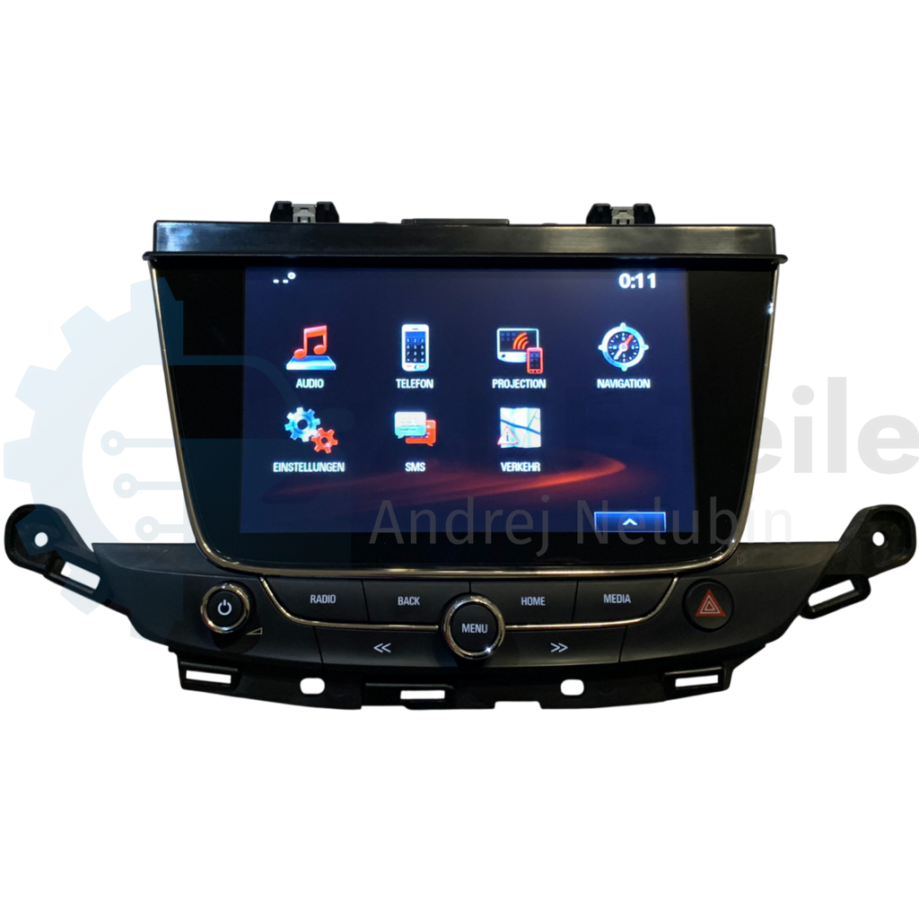 OPEL Astra K IntelliLink 900 Radio Display Bedieneinheit Touchscreen Bildschirm 39042448 368046467 39018792