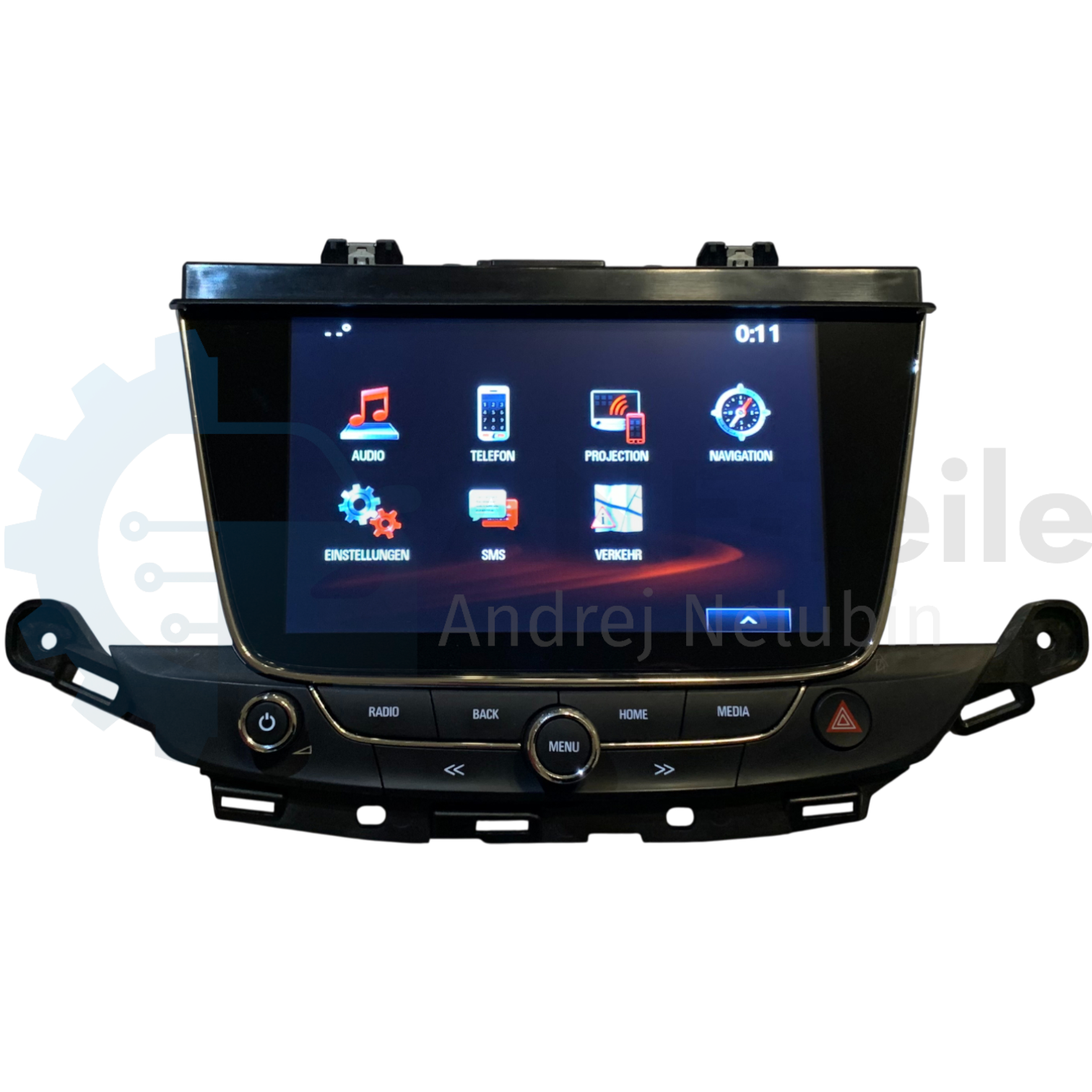 OPEL Astra K IntelliLink 900 Radio Display Bedieneinheit Touchscreen Bildschirm 39042448 368046467 39018792