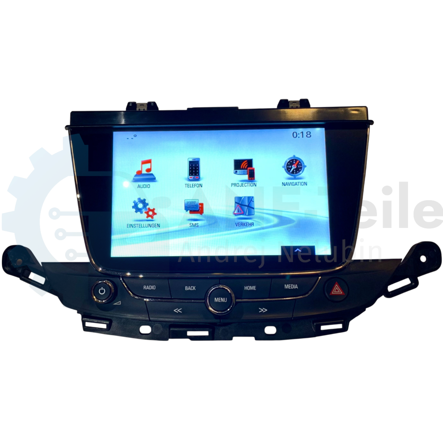 OPEL Astra K IntelliLink 900 Radio Display Bedieneinheit Touchscreen Bildschirm 39042448 368046467 39018792