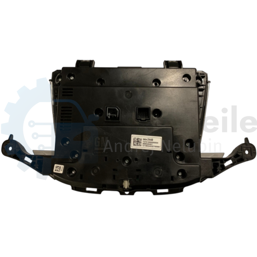 OPEL Astra K IntelliLink 900 Radio Display Bedieneinheit Touchscreen Bildschirm 39042448 368046467 39018792
