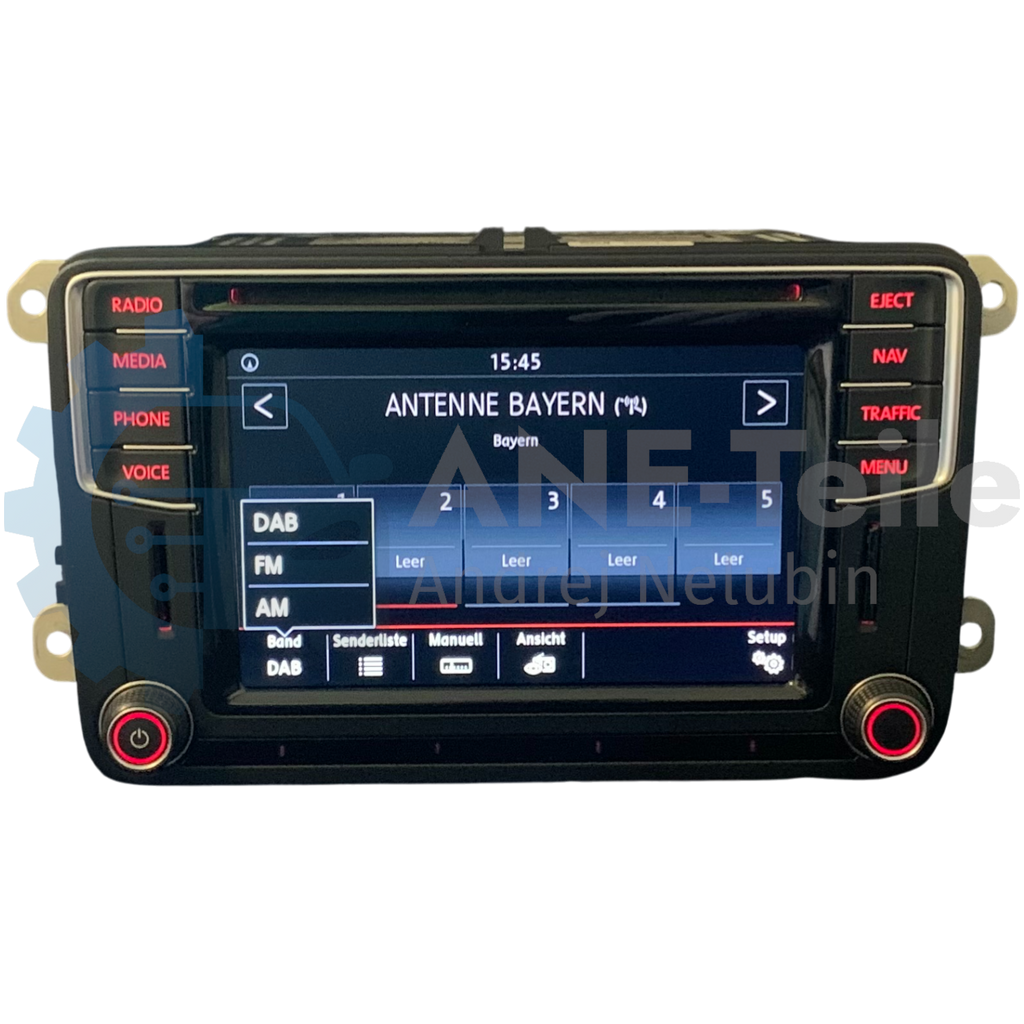 SEAT Discover Media MIB2 PQ mit DAB+ Navi Radio Navigation CarPlay V22 2026 7N5 035 680 A