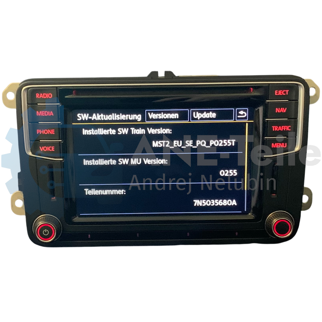 SEAT Discover Media MIB2 PQ mit DAB+ Navi Radio Navigation CarPlay V22 2026 7N5 035 680 A